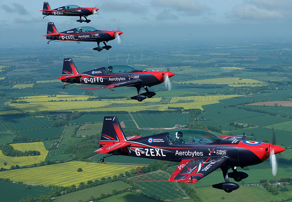 The Blades Aerobatic Team — Duxford Summer Airshow 2022